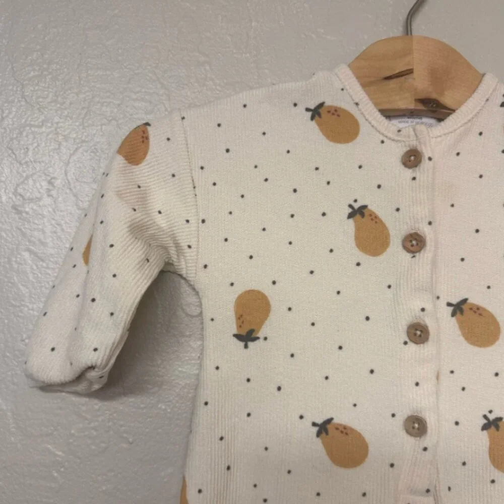 $23 ADD ON zara romper fruit gender neutral Quincy Mae 3-6M Baby Gap Mini Boden‎